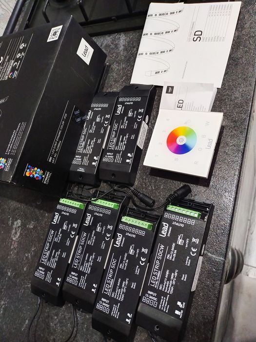 Sterowniki do taśm LED RGB RGBW Lead Dynamics