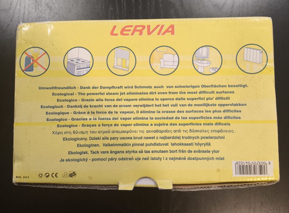 Limpador de vapor a mão