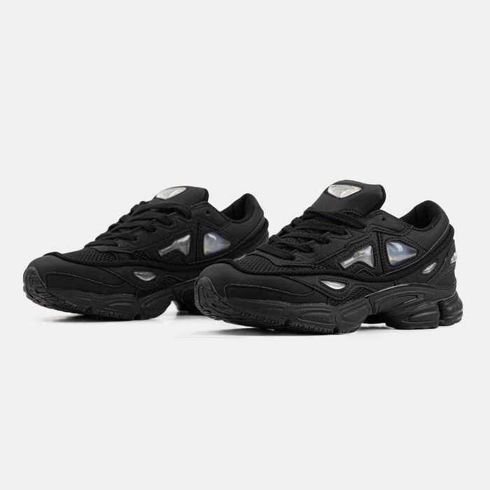 Кросовки Adidas x Raf Simons Ozweego 3 Black (41,42,43,44,45)