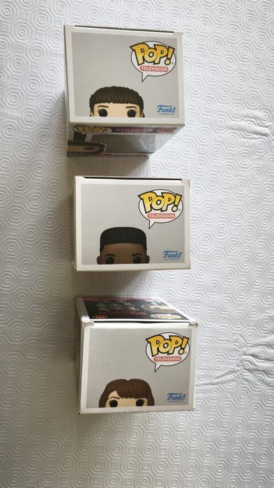 Funko pop Stranger Things 1297 1246 1244
1246 Lucas (special edition)
1244 Robin 
1246 Lucas (special edition)
1244 Robin