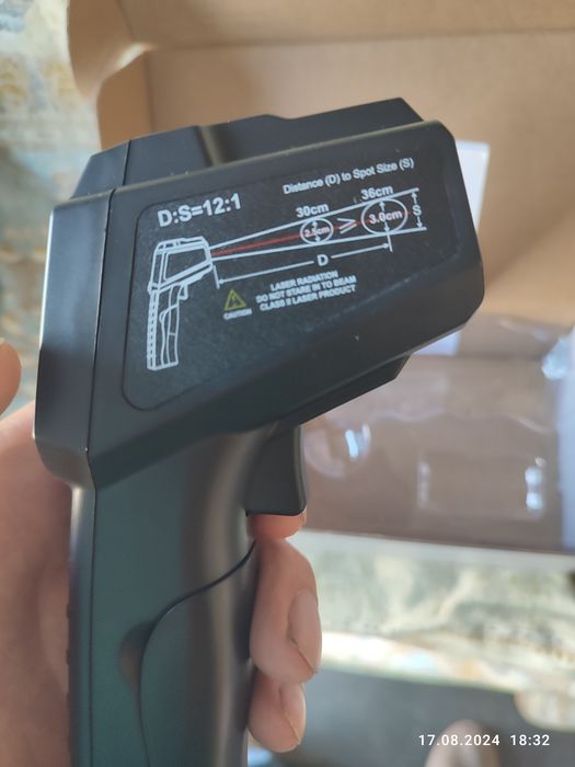 Пирометр Infrared Thermometer. Хит продаж.