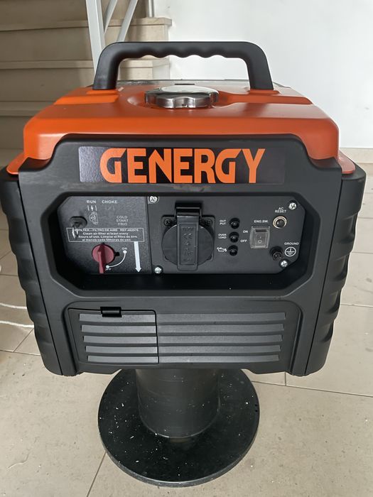 Gerador inverter a gasolina arranque manual 1000/1100W