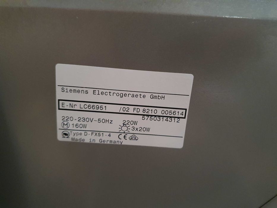 pochłaniacz SIEMENS