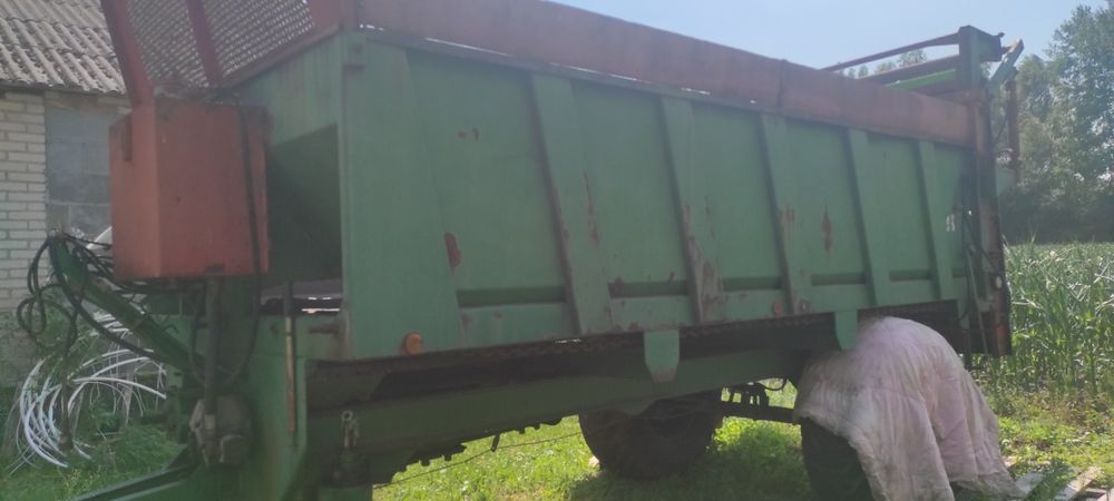 Sprzedam rozrzutnik obornika 10T zamiana na koparkę