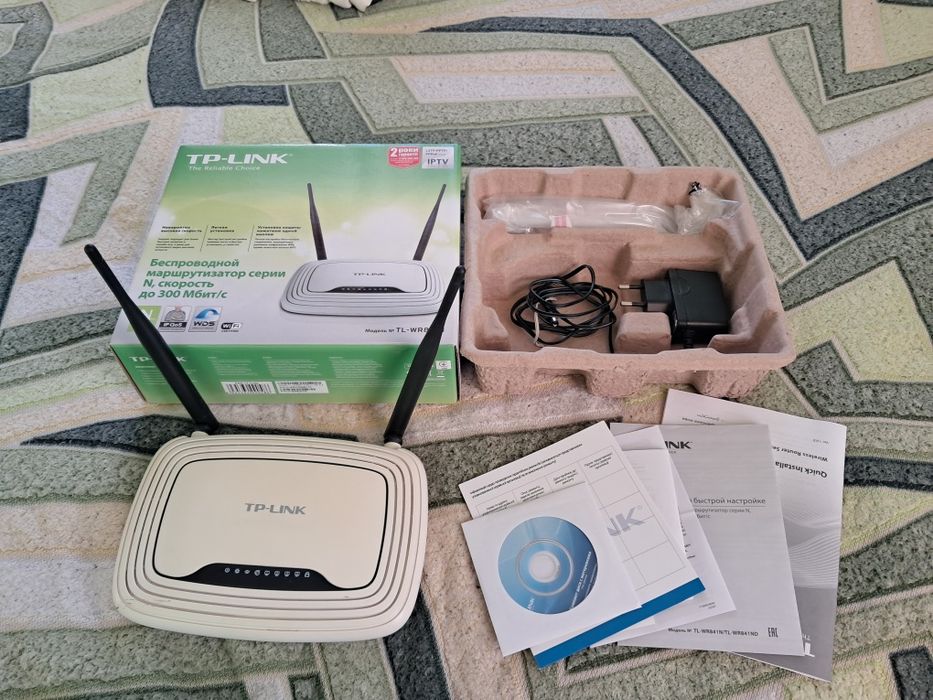 Маршрутизатор TP-Link TL-WR841N Роутер