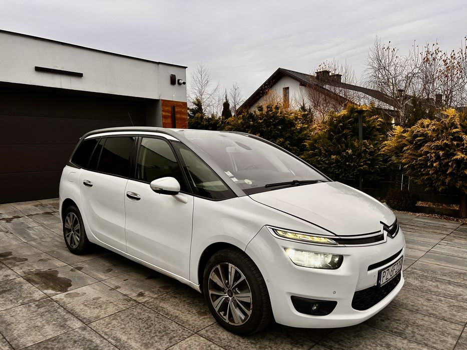 Citroen C4 Grand Picasso 2015r 2.0 automat 7os. sam parkuje Zamiana