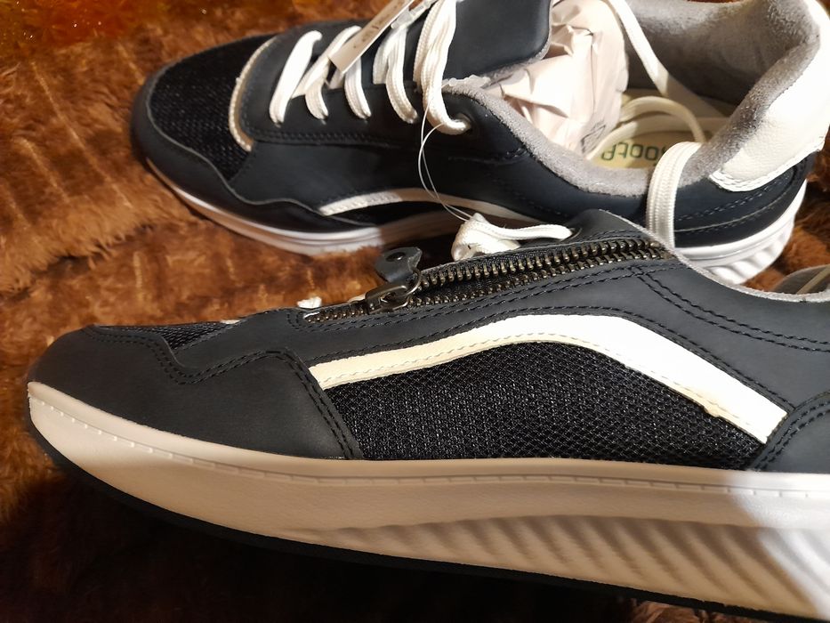 Adidasy z Wkładką Footflexx ''40''/Zamek+Sznurowanie/