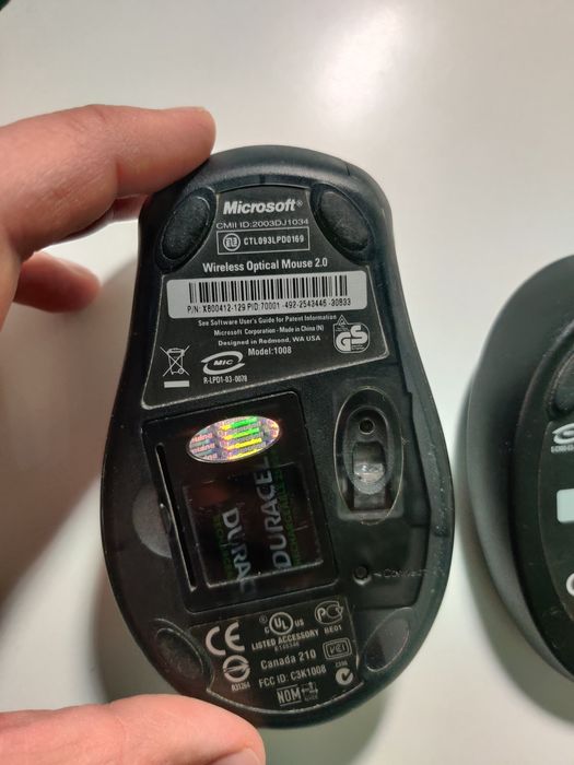 Microsoft Wireless мишка + receiver