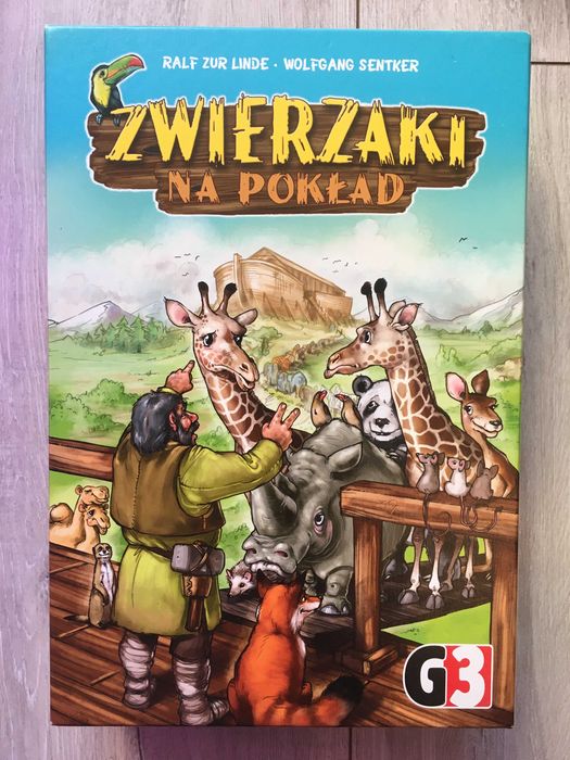 Zwierzaki na pokład - gra planszowa