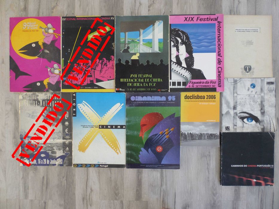 Livros de Cinema e Guias de Festivais/Ciclos de Cinema