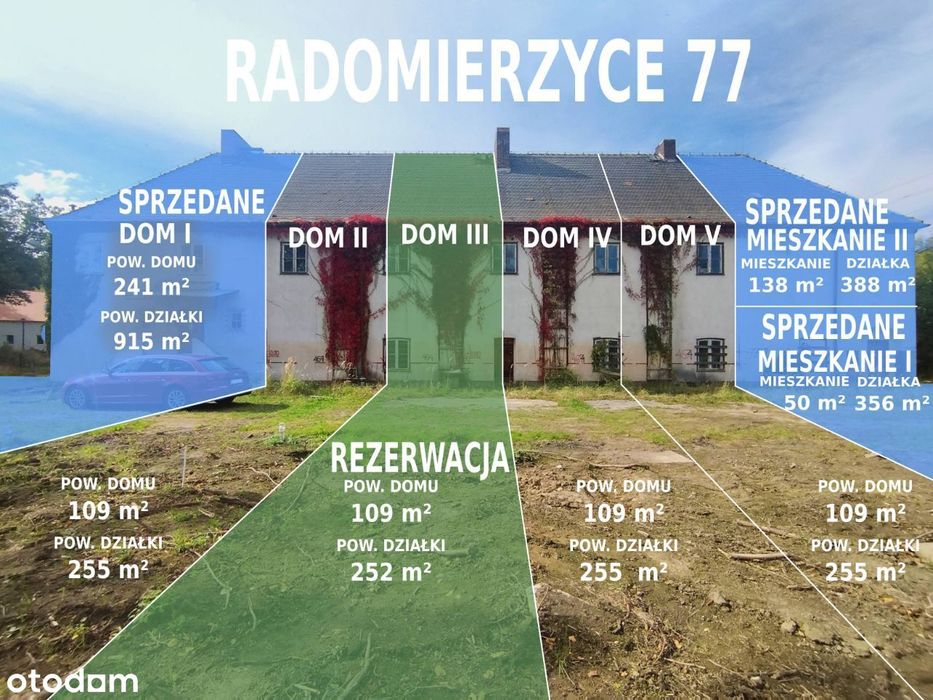 Zamień mieszkanie na dom z ogrodem - Radomierzyce 77