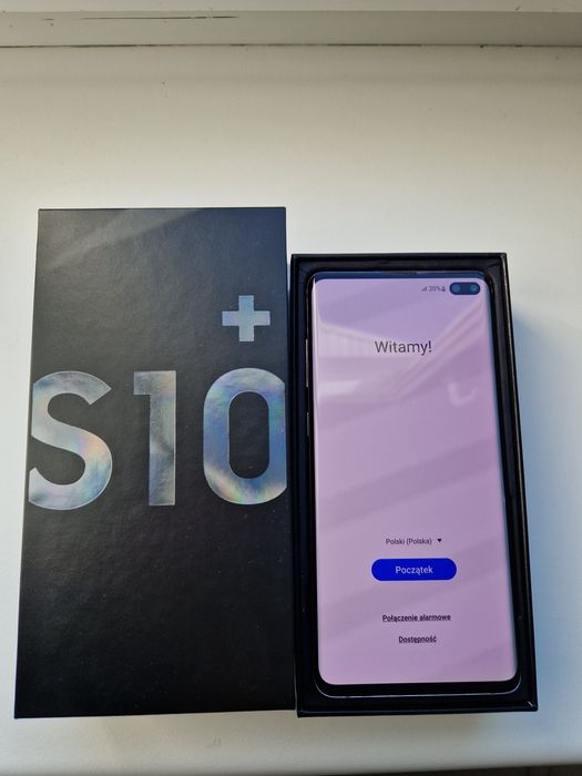 Samsung Galaxy S10+ Dual SIM | Zadbany | Komplet |