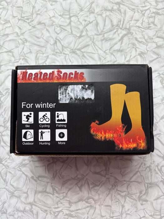 Електричні термошкарпетки з підігрівом Heated Socks
