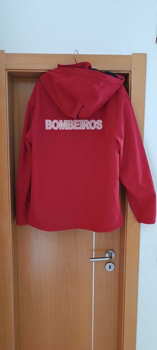 Casaco Softshell Bombeiros tamanho L