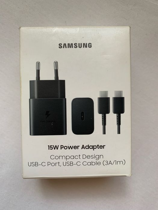 Блочек для зарядки телефона с кабелем samsung