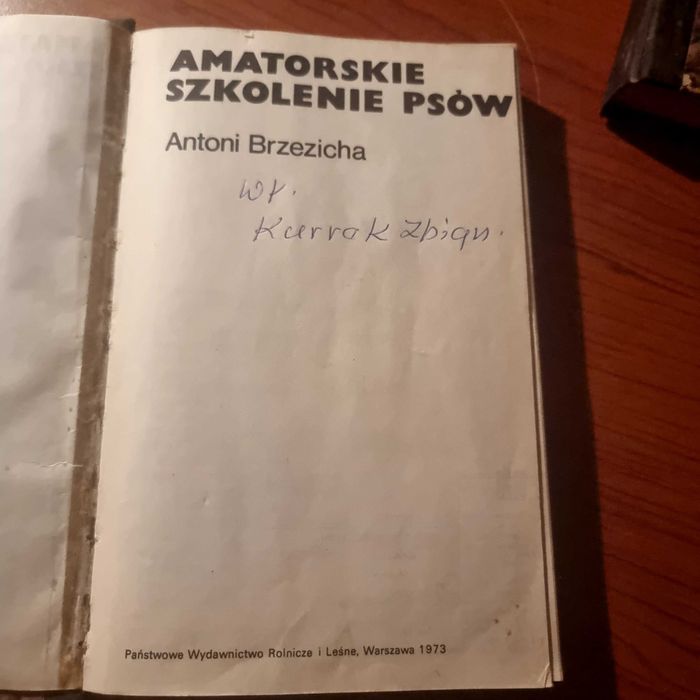 Komplet dwoch starych ksiazek o kynologii