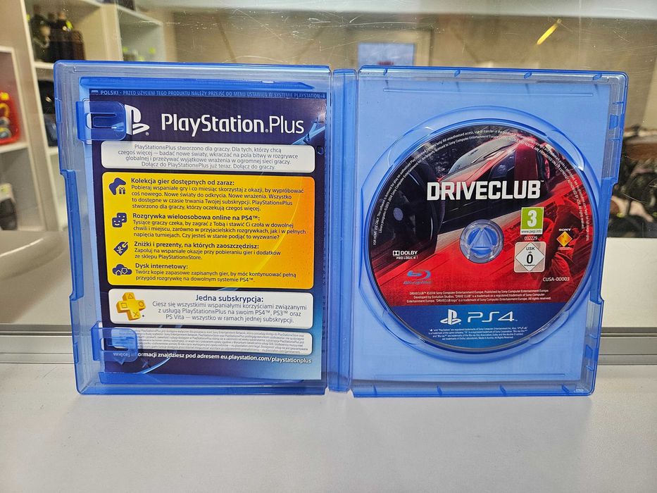 Gra na PS4 - Driveclub - Wersja po POLSKU