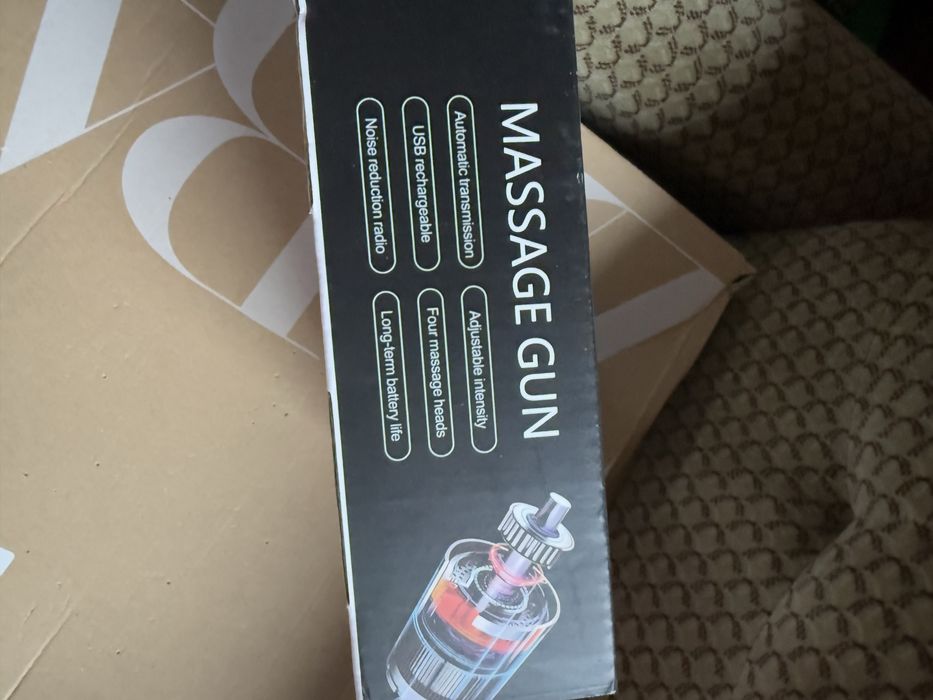 Pistola de massagem nova