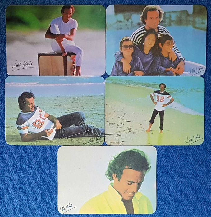 36 Calendários de bolso Julio Iglesias