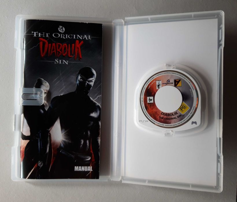 Jogo PSP Playstation Portable "Diabolik - The original sin"