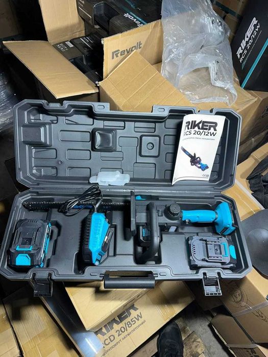 Акумуляторна пила RIKER RCS 20/12W - Безщіткова, для обрізки дерев