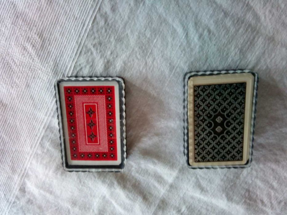 Baralhos de cartas VINTAGE, raro e NOVO!