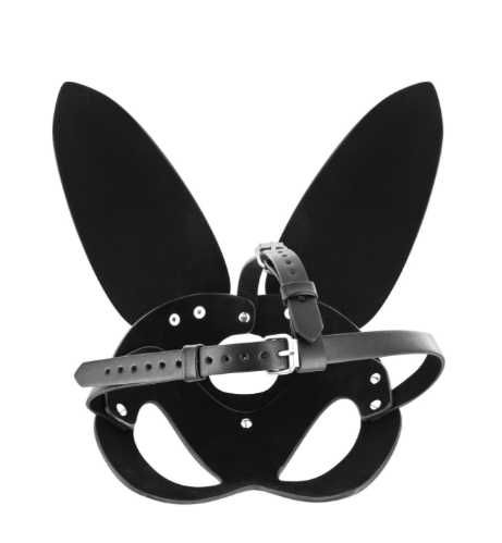 Маска Зайки, кошки карнавальная из ЭКО кожи. Эротические ролевые игры