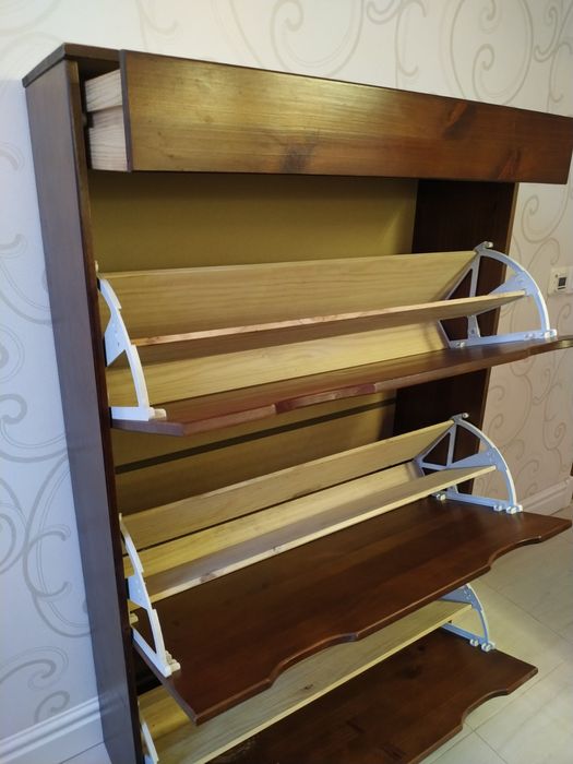 Тумба для обуви обувница комод дерево экзотика Малайзия