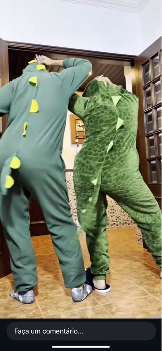 Pijama de dinossauro