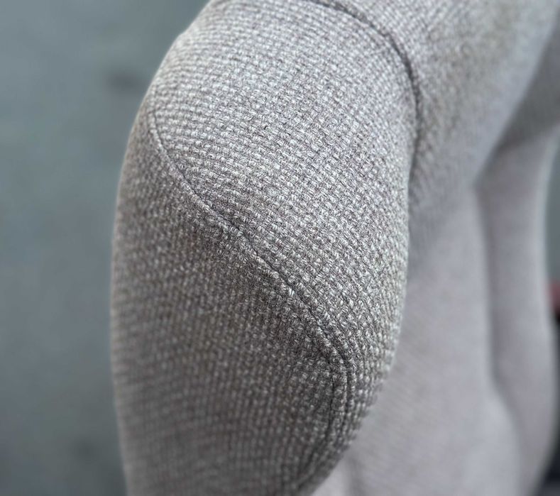 Вінтажний відпочинковий комплект крісло+пуф/меблі з Європи/COMFORTLIFE