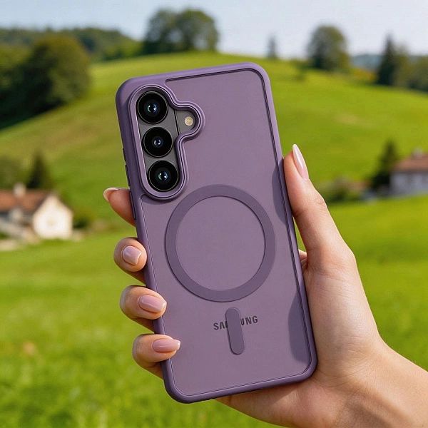 Tech-Protect Magmat Magsafe Galaxy S26 Matte Cobalt Violet