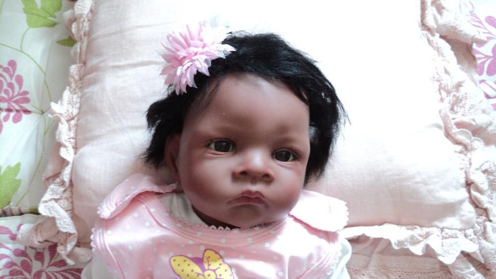 Lindo Bebé Reborn com cabelo