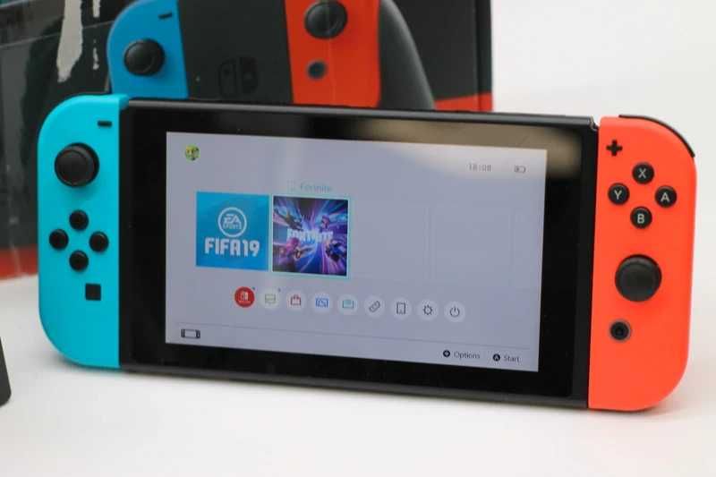 nintendo switch kompletny zestaw karton