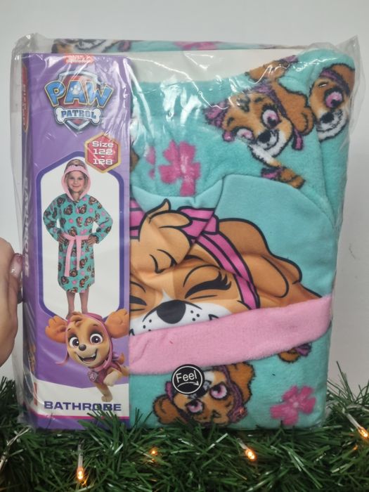 Szlafrok dla dziewczynki Skye Psi patrol 122-128 nowy