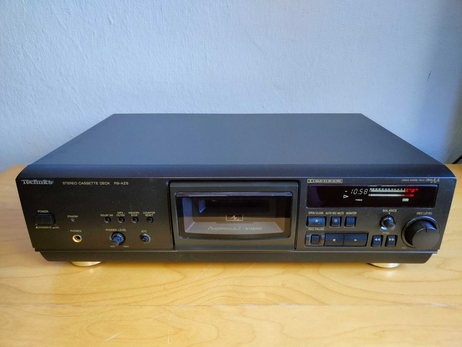 Magnetofon deck Technics RS-AZ6 3 head głowica amorficzna