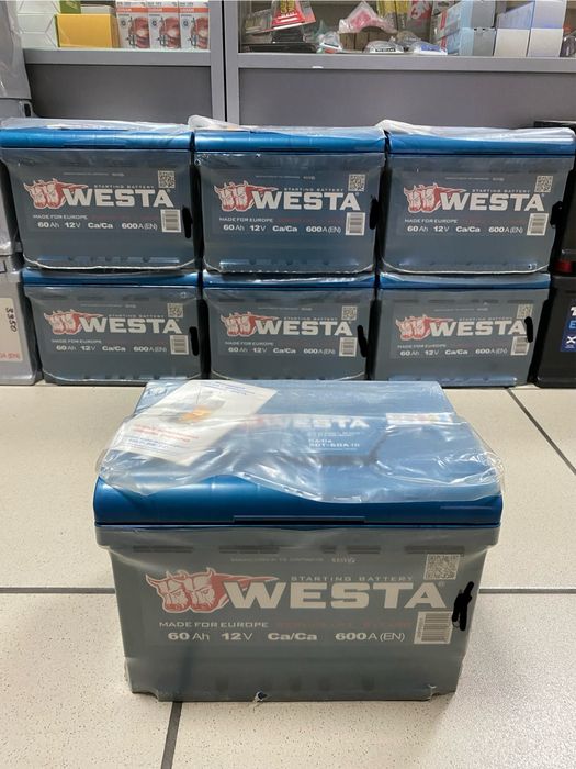 Акумулятор WESTA | веста | 50 60 74 100 Ah