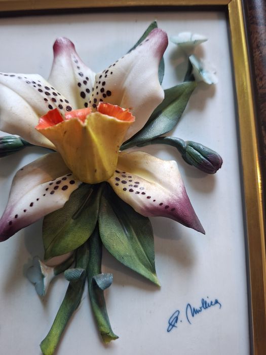 Quadro de porcelana italiana da Capodimonte