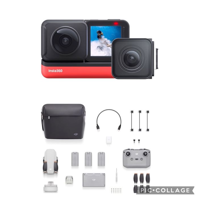 Drone DJI mini 2 + Câmara Insta360