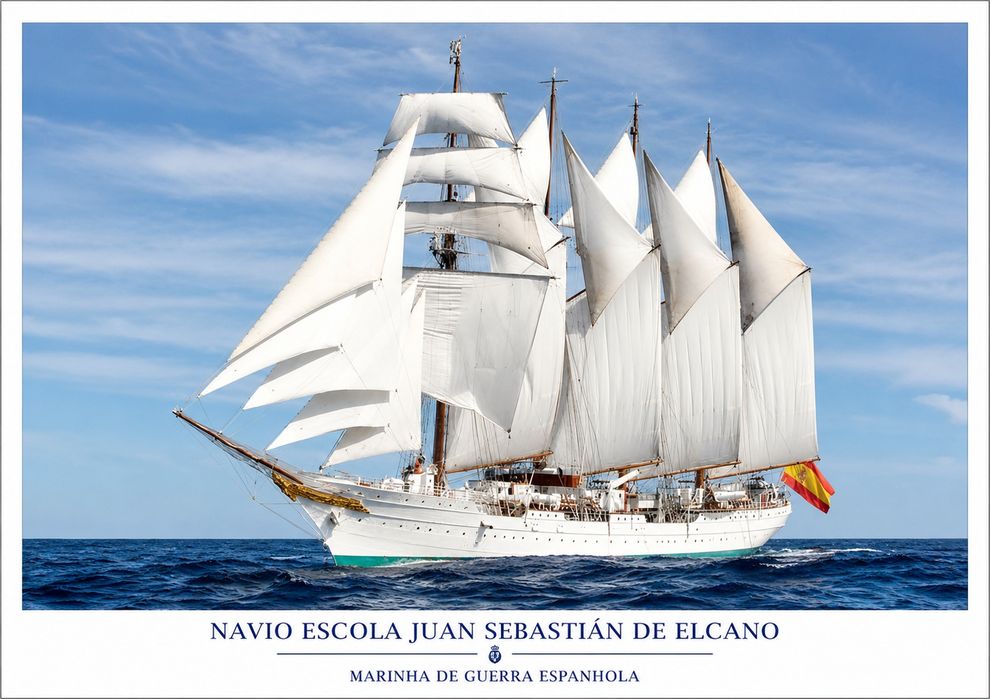 Lote 8 Posters Navios Escola
