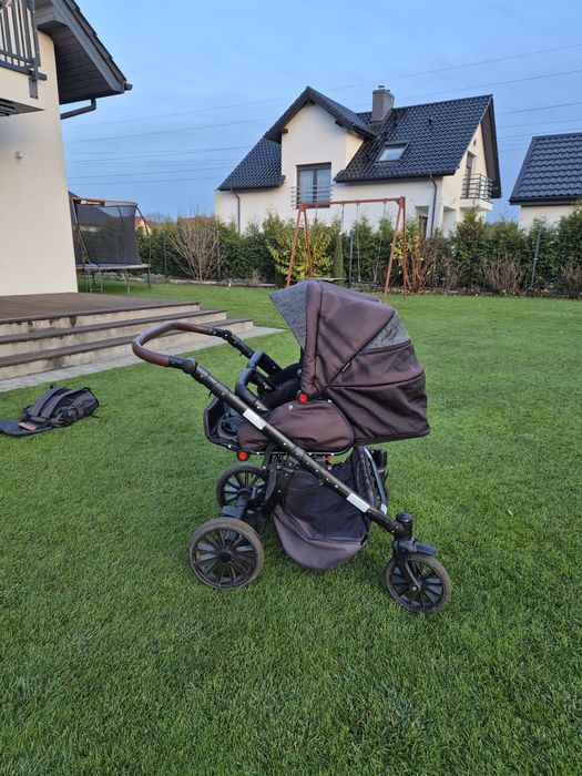 DORJAN zestaw wózek podwójny, bliźniaczy, rok po roku
