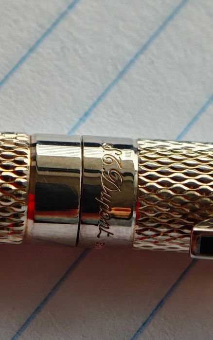 Caneta S.T.Dupont Nouveau Classique Ouro(anos 90),com Hallmark e Caixa