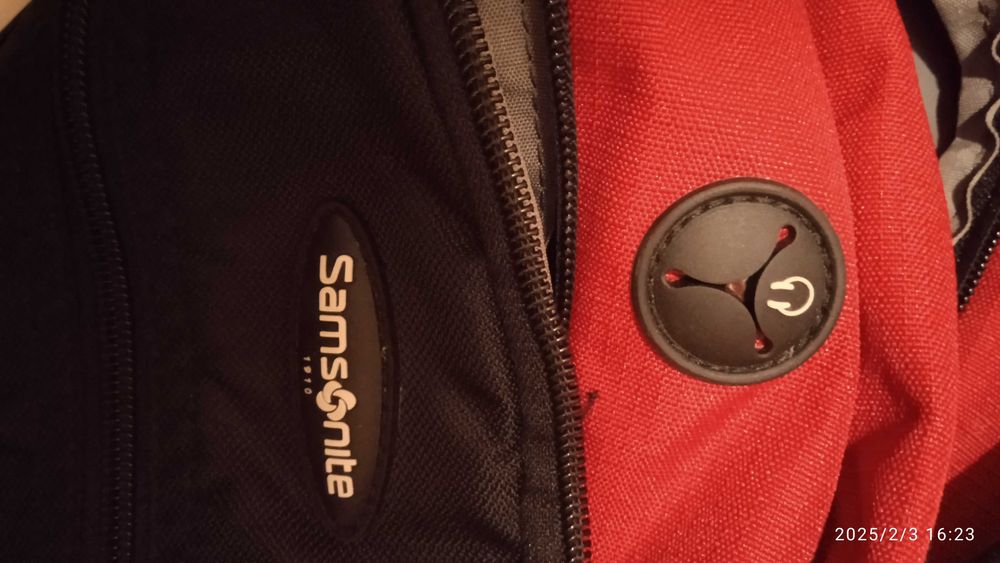 Samsonite plecak nieużywany,ok15l., turystyczny, kabinowy, vojaże