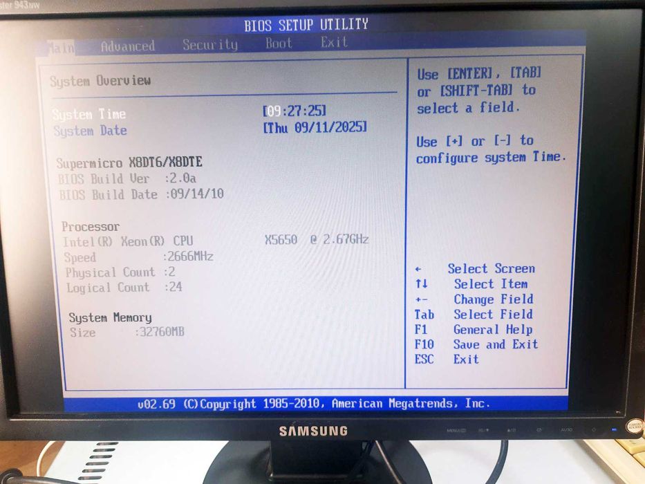 Сервер Supermicro X8DT6/X8DTE