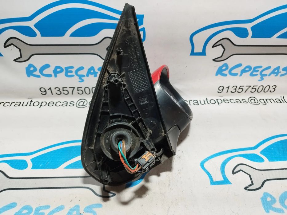 ESPELHO RETROVISOR DIREITO PEUGEOT 206 96480957XT ELETRICO AQUECIDO