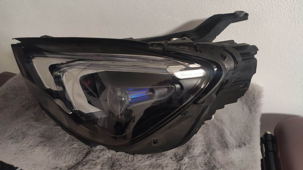 farol esquerdo Multibeam Led Mercedes GLE W167 Facelift