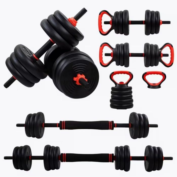 Kit de halteres até 20 kg NOVO - reservado