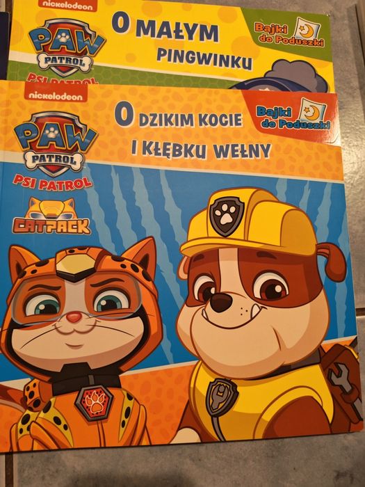 Książeczki Psi Patrol 9 sztuk