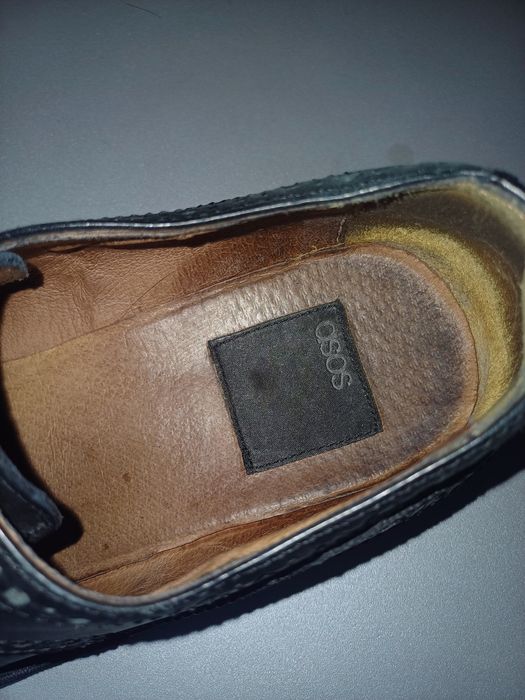 Продам кожанные туфли,мокасины asos