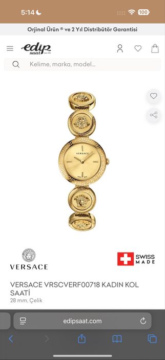 Часы | zegarki damskie Versace Medusa Stud Icon VERF00718