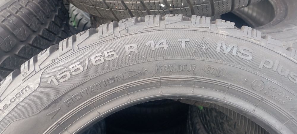 Uniroyal 155 65 r14 2шт шини зимові б'у гума резина з Європи